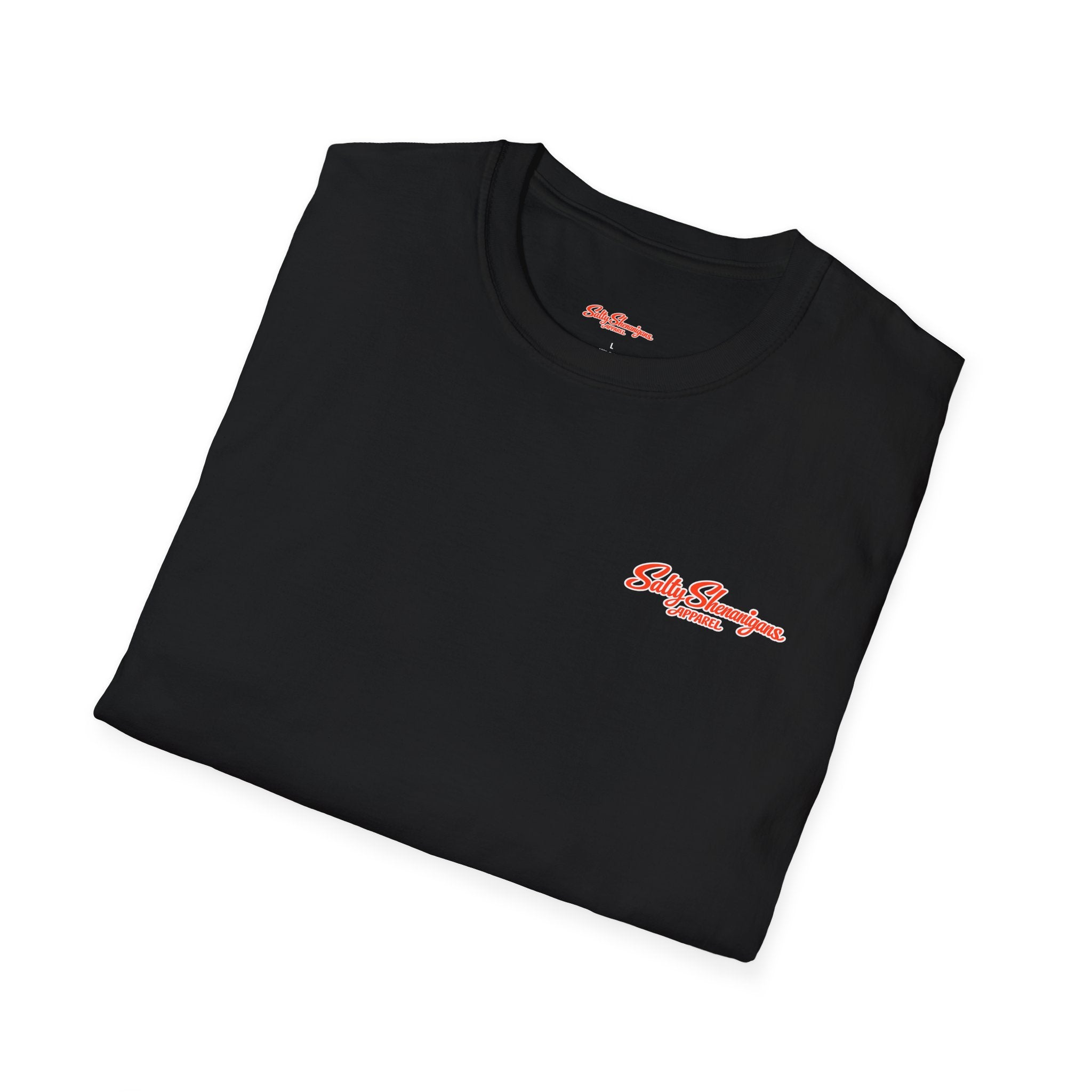 Salty Shenanigans Apparel Beach T-Shirt Printify