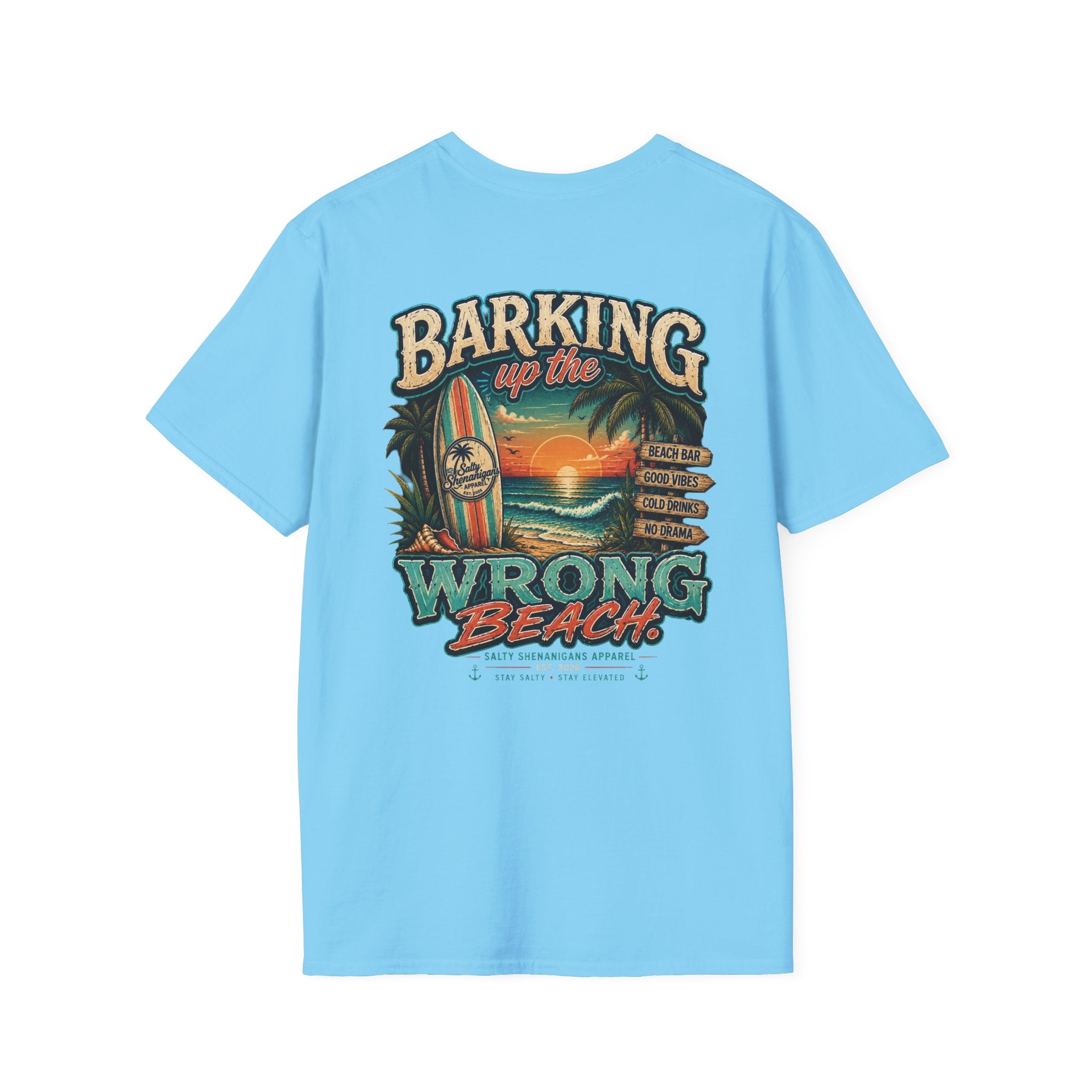 Barking Up the Wrong Beach Printify