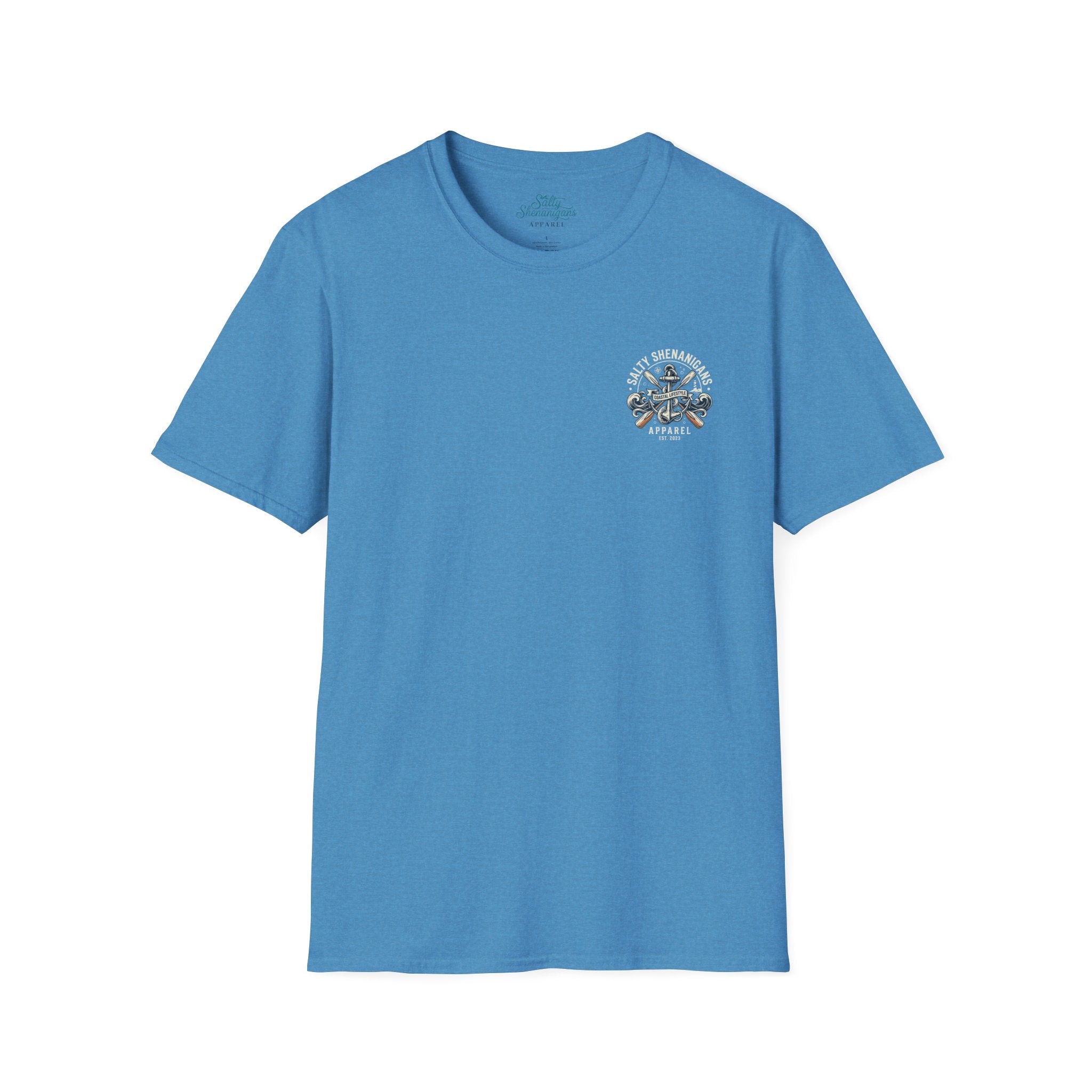 Marina Club Coastal Lifestyle Tee | Salty Shenanigans Apparel Printify