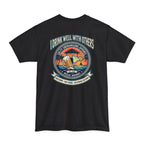 I Drink Well With Others – Funny Beach Bar Tall Tee | Hanes Beefy-T Tall Printify