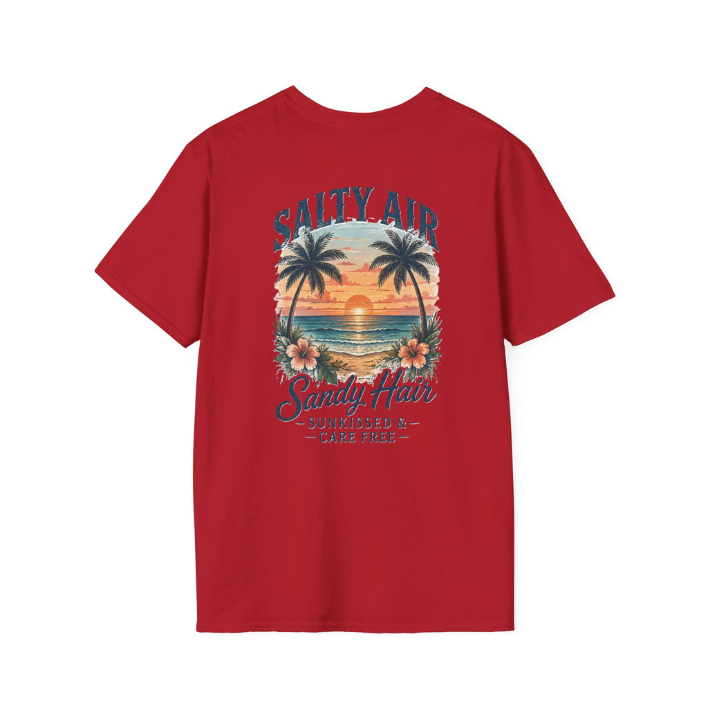 Salty Shenanigans Apparel Salty Air Sandy Hair T-Shirt Printify
