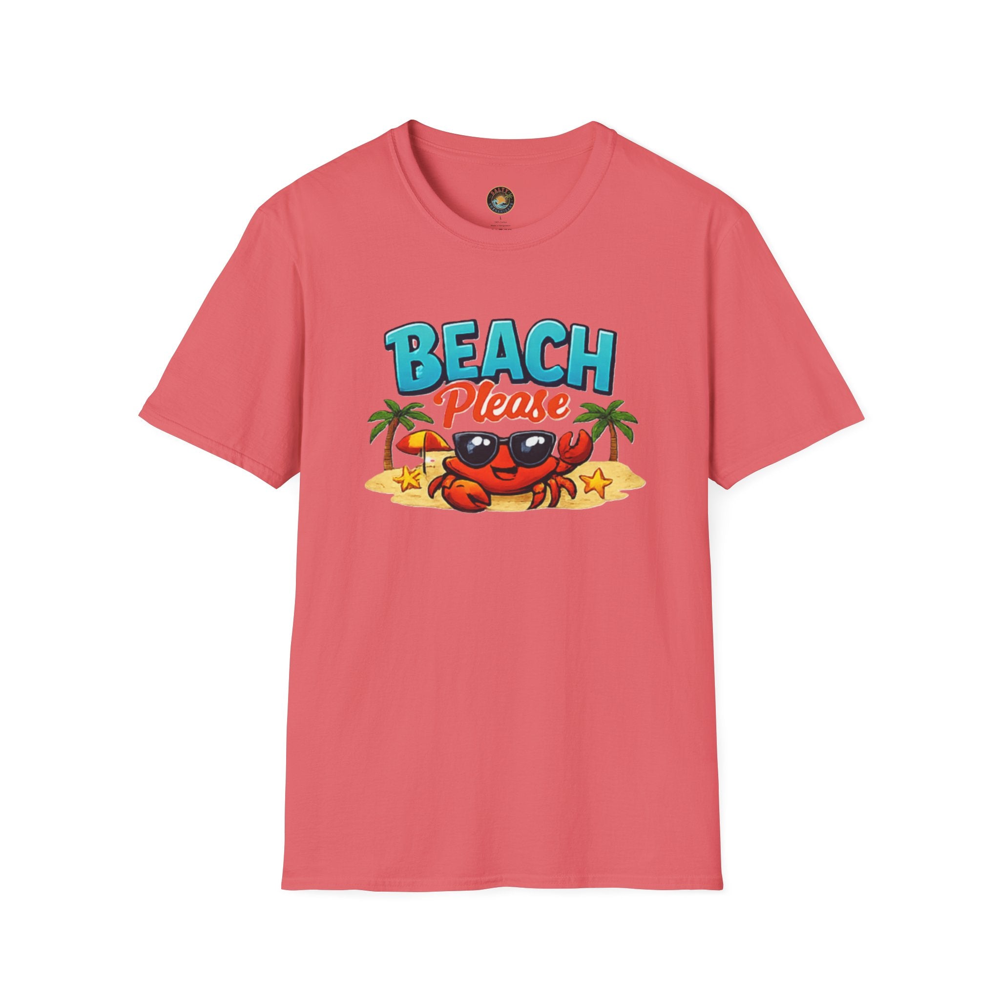 Beach Please T-Shirt | Salty Shenanigans Funny Vacation Tee