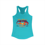 Women's Salty Shenanigans Key West Palm Racerback Tank Printify