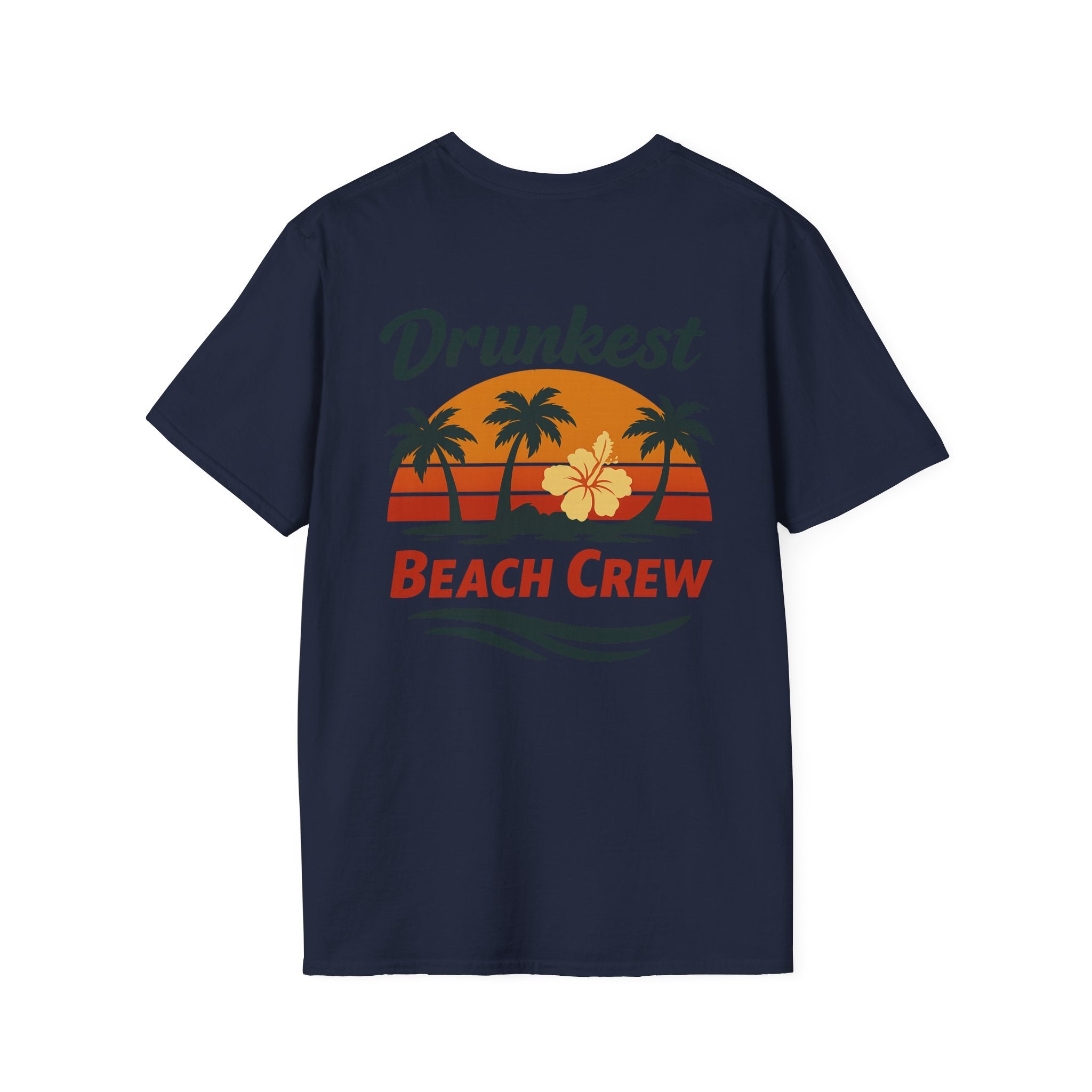 Drunkest Beach Crew T-Shirt Printify