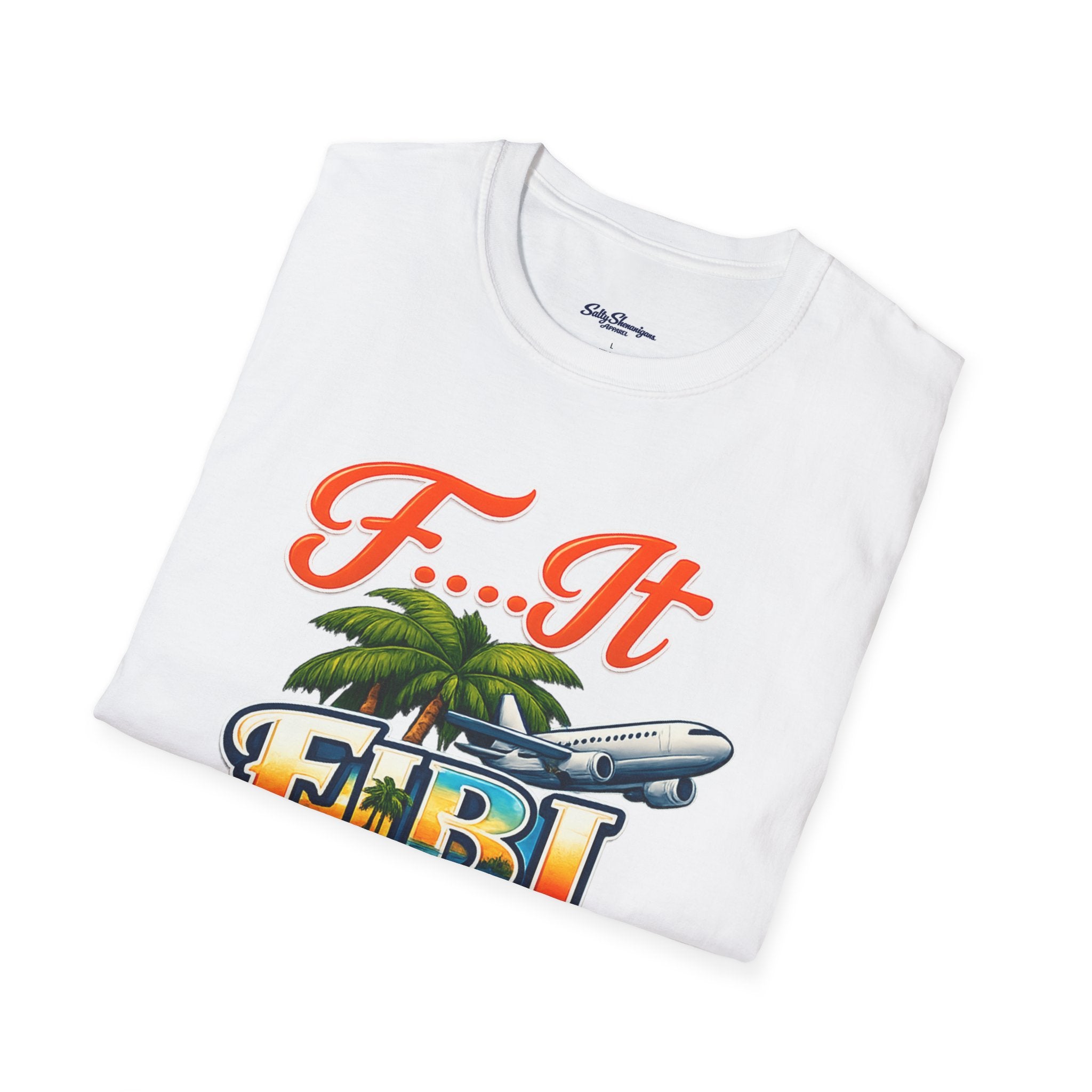 FIBI F... It Book It  T-Shirt Salty Shenanigans apparel Printify