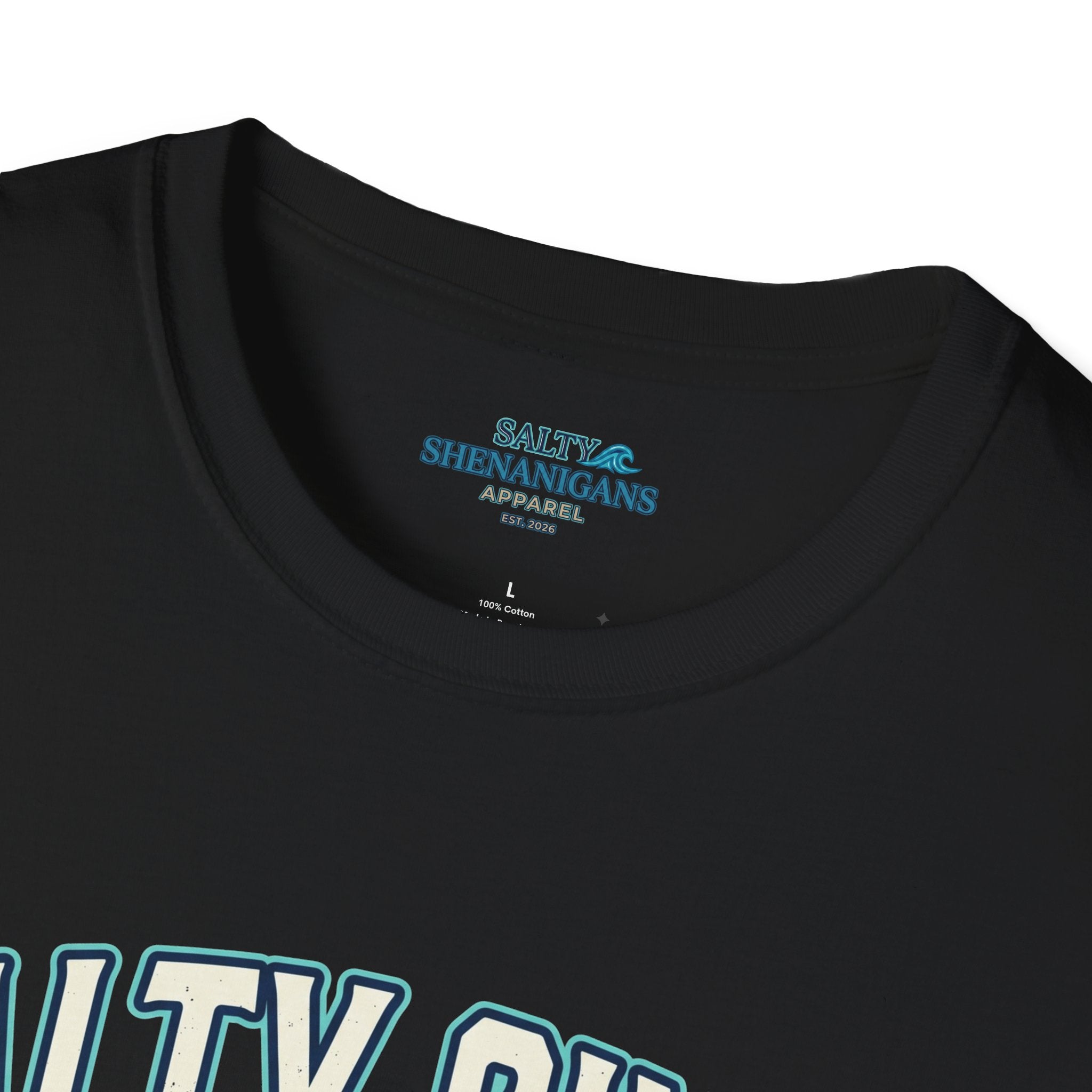 Salty Since 1776 Eagle Surfboard Patriotic Beach Shirt Printify