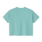 SALT Women's Boxy Tee - 'Salty Shenanigans' Beach Sunset Graphic Printify