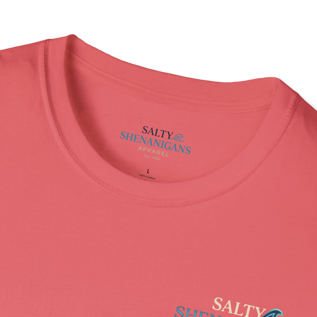 Beach More. Worry Less. Coastal Beach Tee Printify