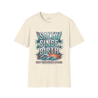 Salty Since Birth Shirt | Coastal Beach Tee Printify