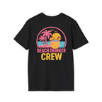 Beach Drinker Crew T-Shirt Printify