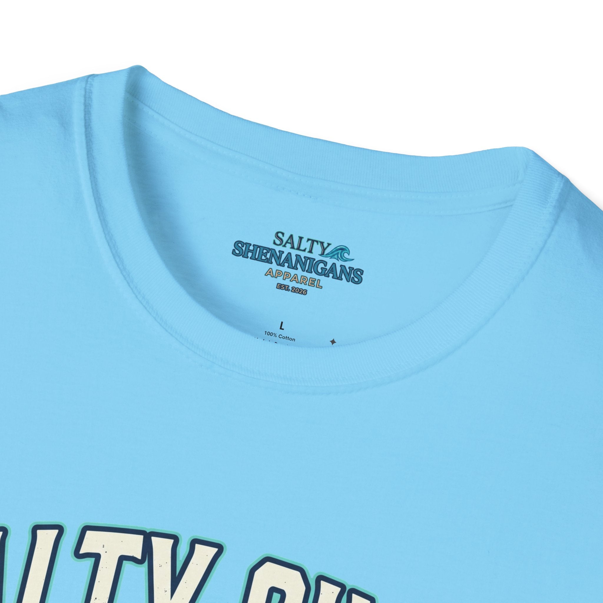 Salty Since 1776 Eagle Surfboard Patriotic Beach Shirt Printify