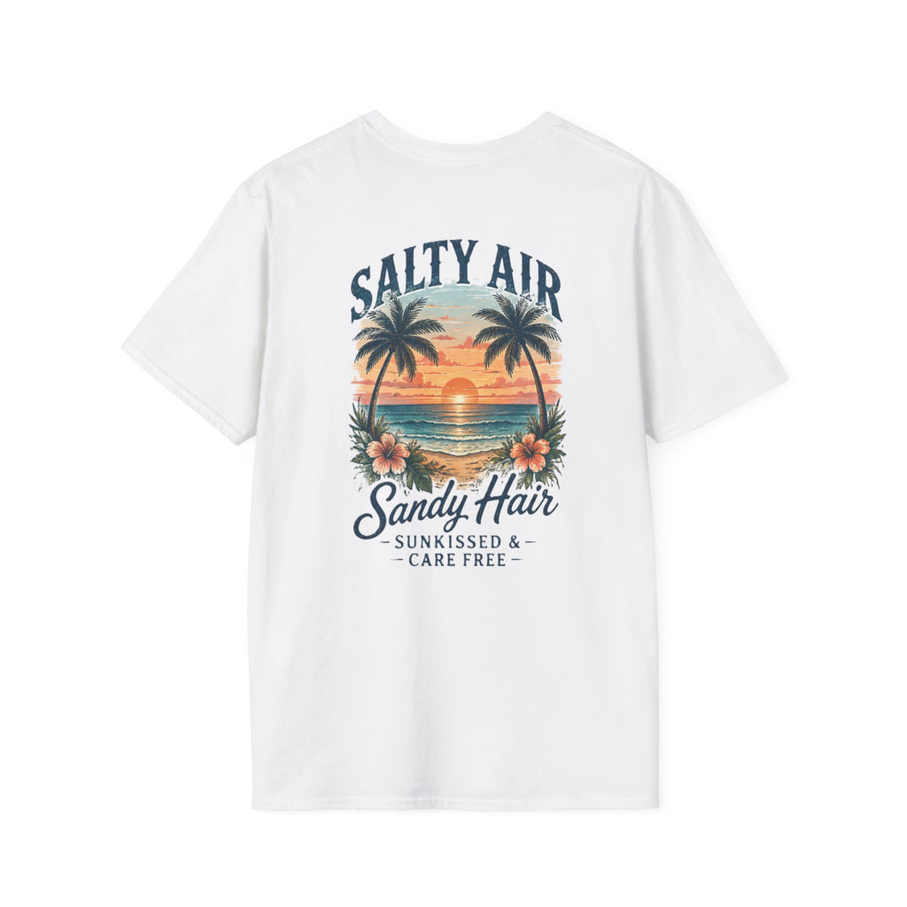 Salty Shenanigans Apparel Salty Air Sandy Hair T-Shirt Printify