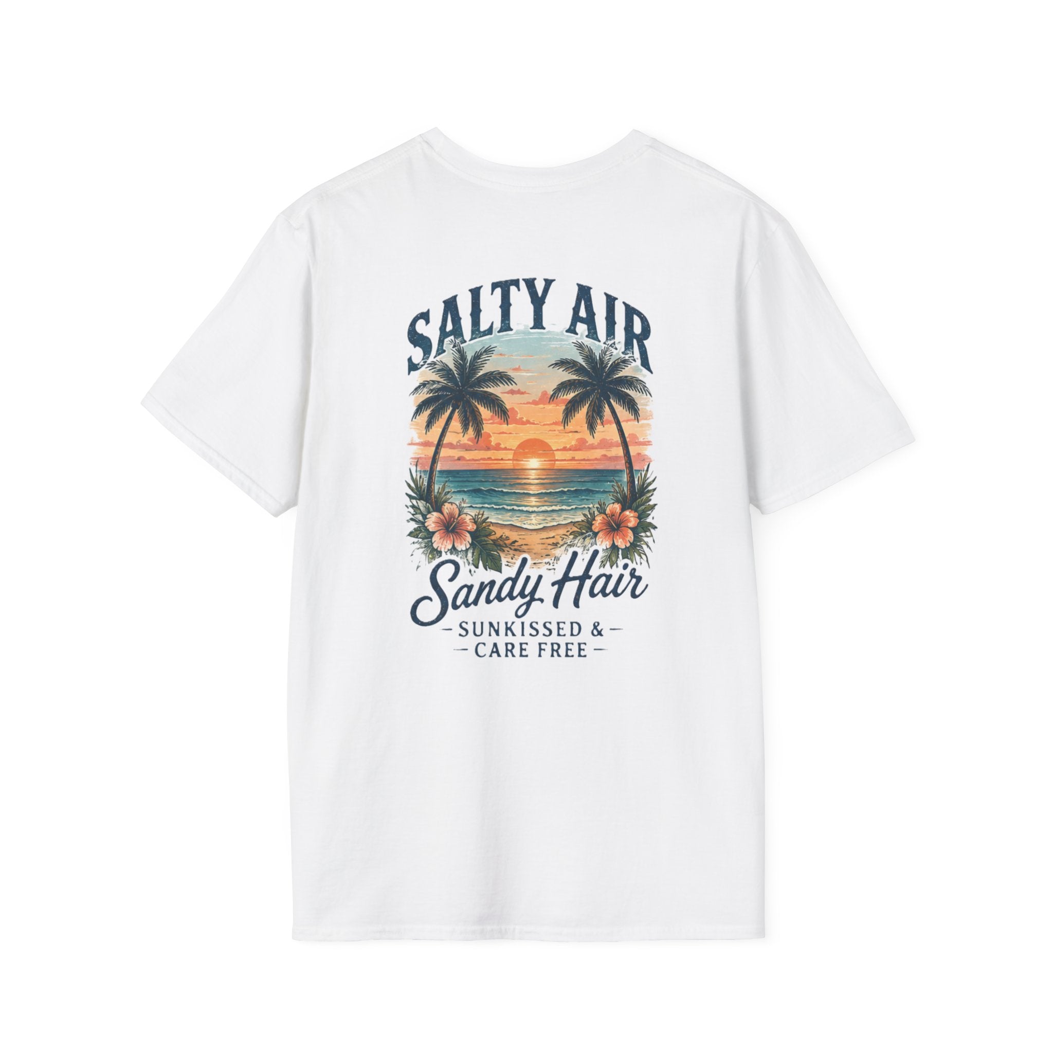 Salty Shenanigans Apparel Salty Air Sandy Hair T-Shirt Printify