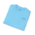Never Late To Happy Hour Coastal Graphic Tee | Salty Shenanigans Apparel Printify