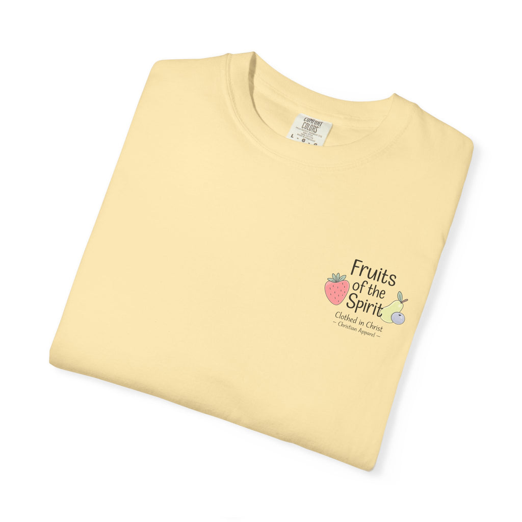 Fruits of the Spirit T‑Shirt — Colorful Fruit Faith Graphic Tee Printify