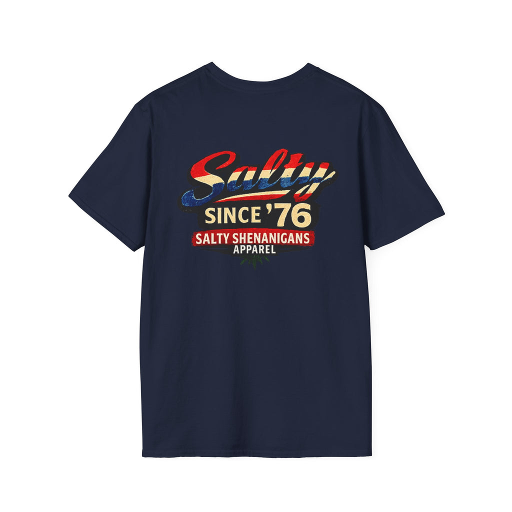 Salty Shenanigans Apparel America 250 1876 T-Shirt Printify