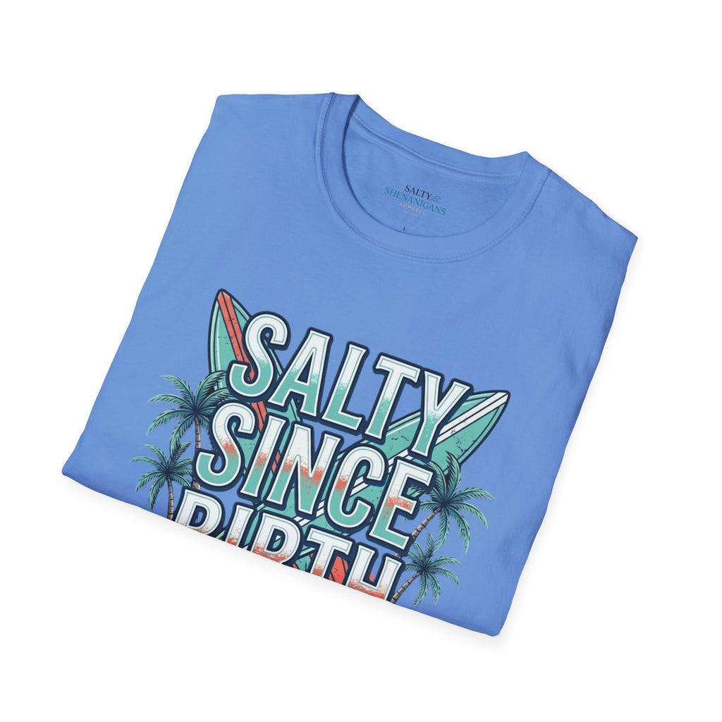 Salty Since Birth Shirt | Coastal Beach Tee Printify