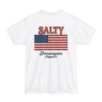 American Flag T-Shirt — Salty Shenanigans Apparel Patriotic Tee Printify