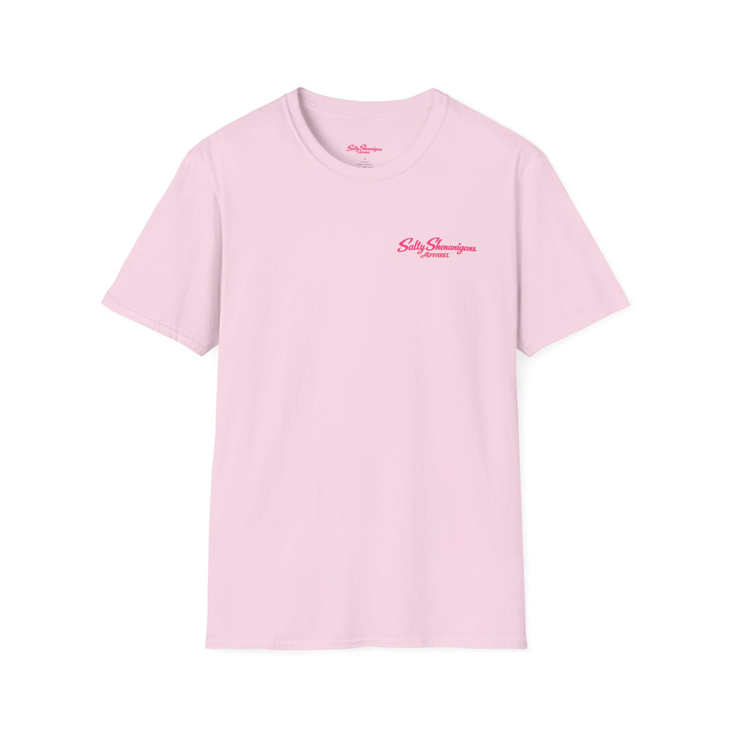 Salty Shenanigans Palm T-Shirt Printify