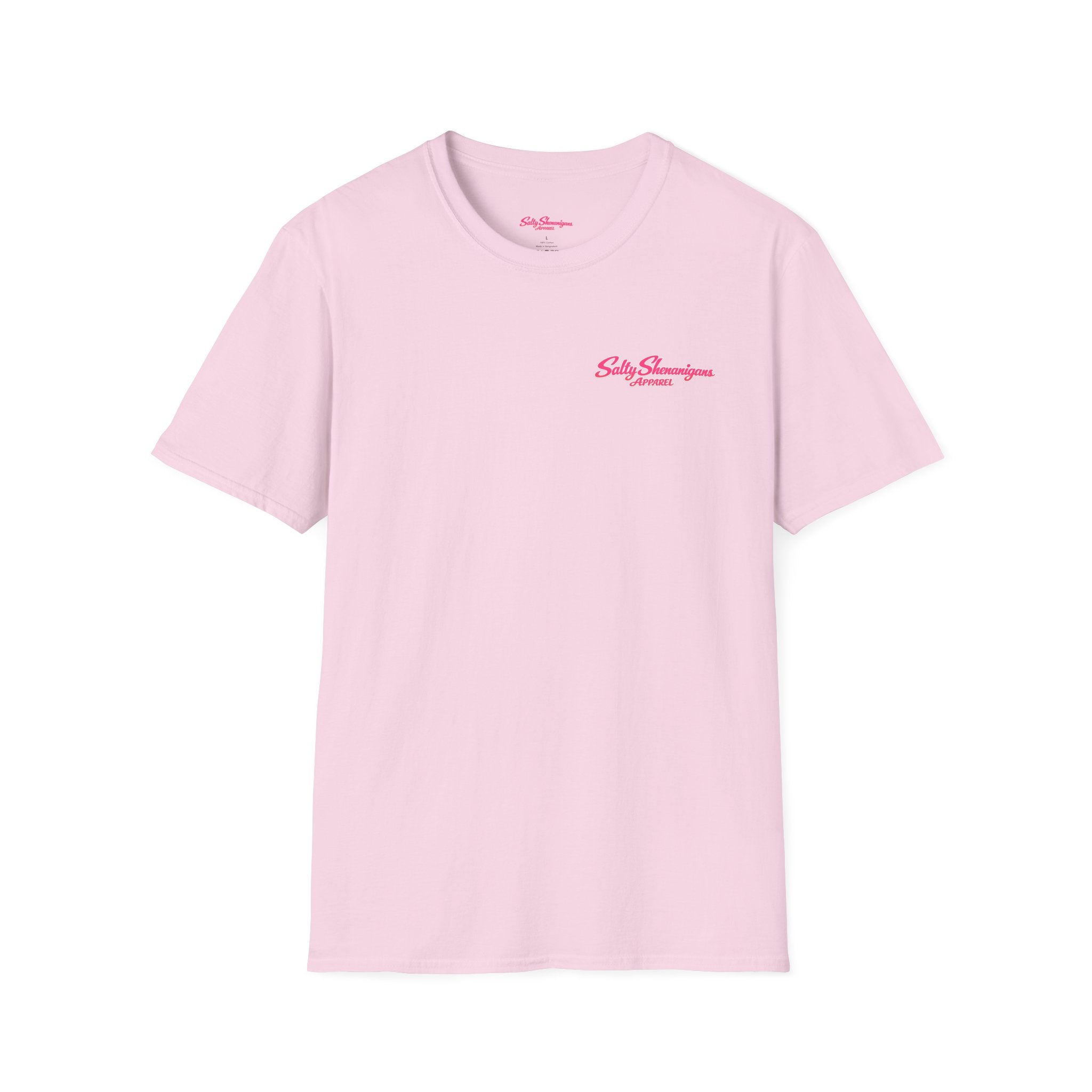 Salty Shenanigans Palm T-Shirt Printify