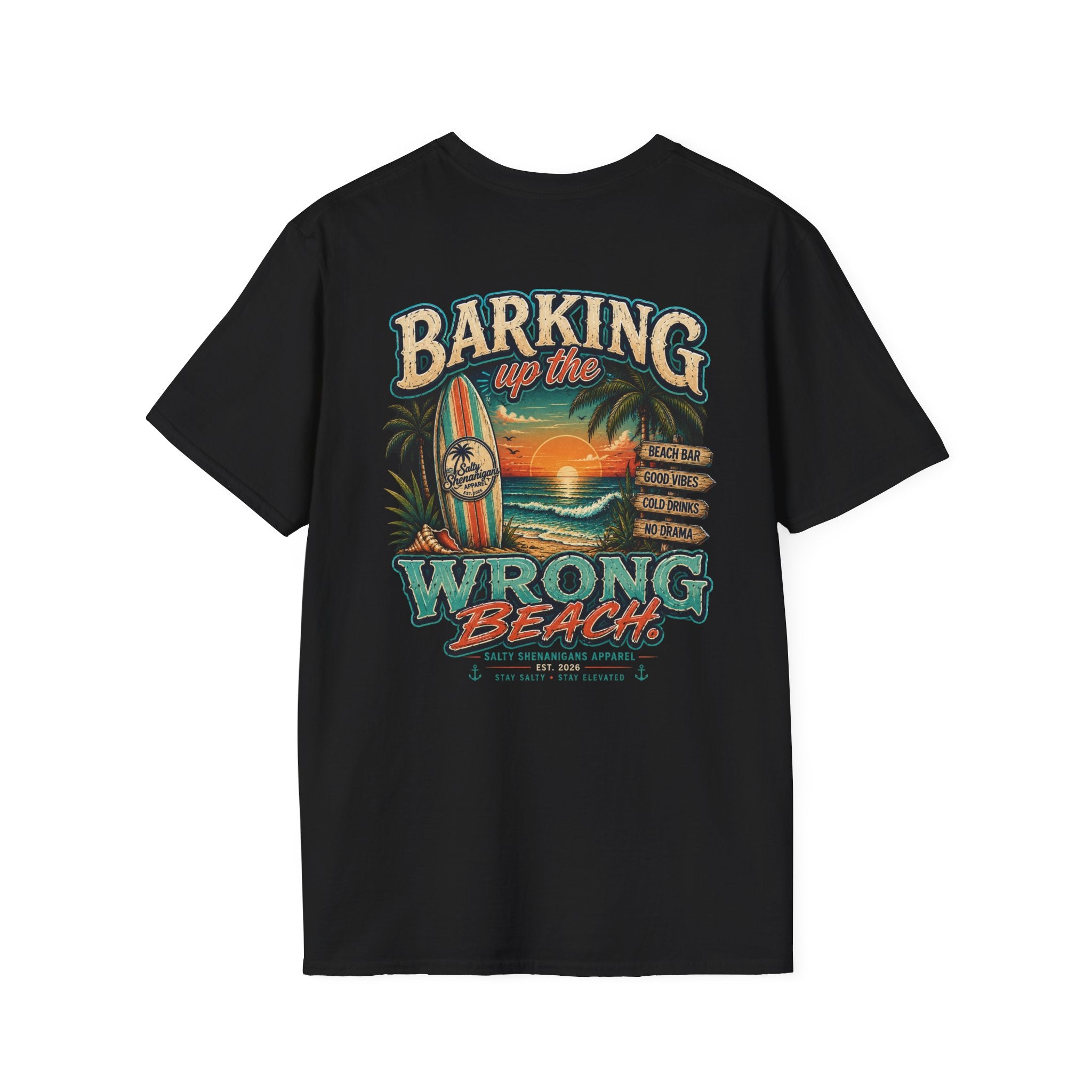 Barking Up the Wrong Beach Printify