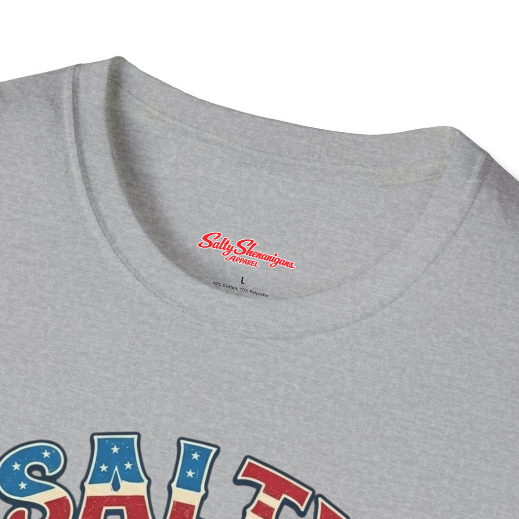 Salty Shenanigans Apparel Beach T-Shirt Printify