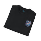 America 250th Anniversary Coastal Flag Tee | Salty Shenanigans Apparel Printify