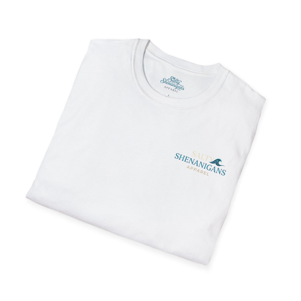 Work Hard Play Hard Coastal Lifestyle T-Shirt Printify