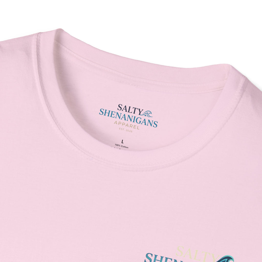 Beach More. Worry Less. Coastal Beach Tee Printify