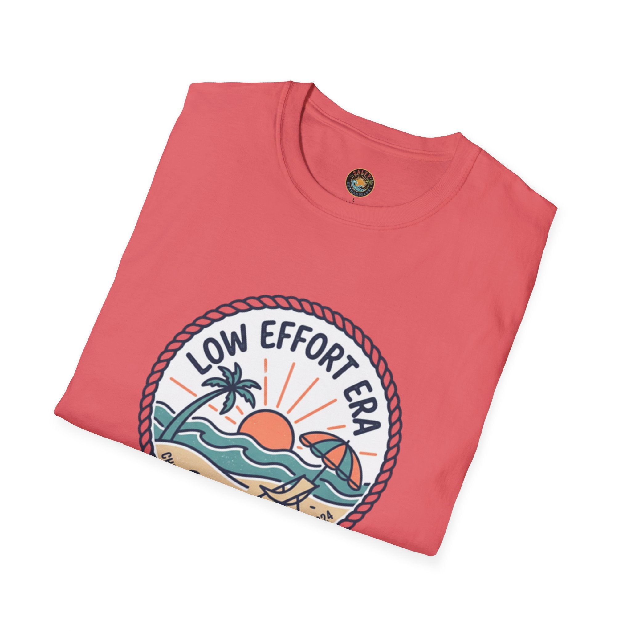 Low Effort Era, T-Shirt | Funny Vacation Tee
