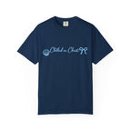 Clothed in Christ Coastal T-Shirt- Blue Print Printify