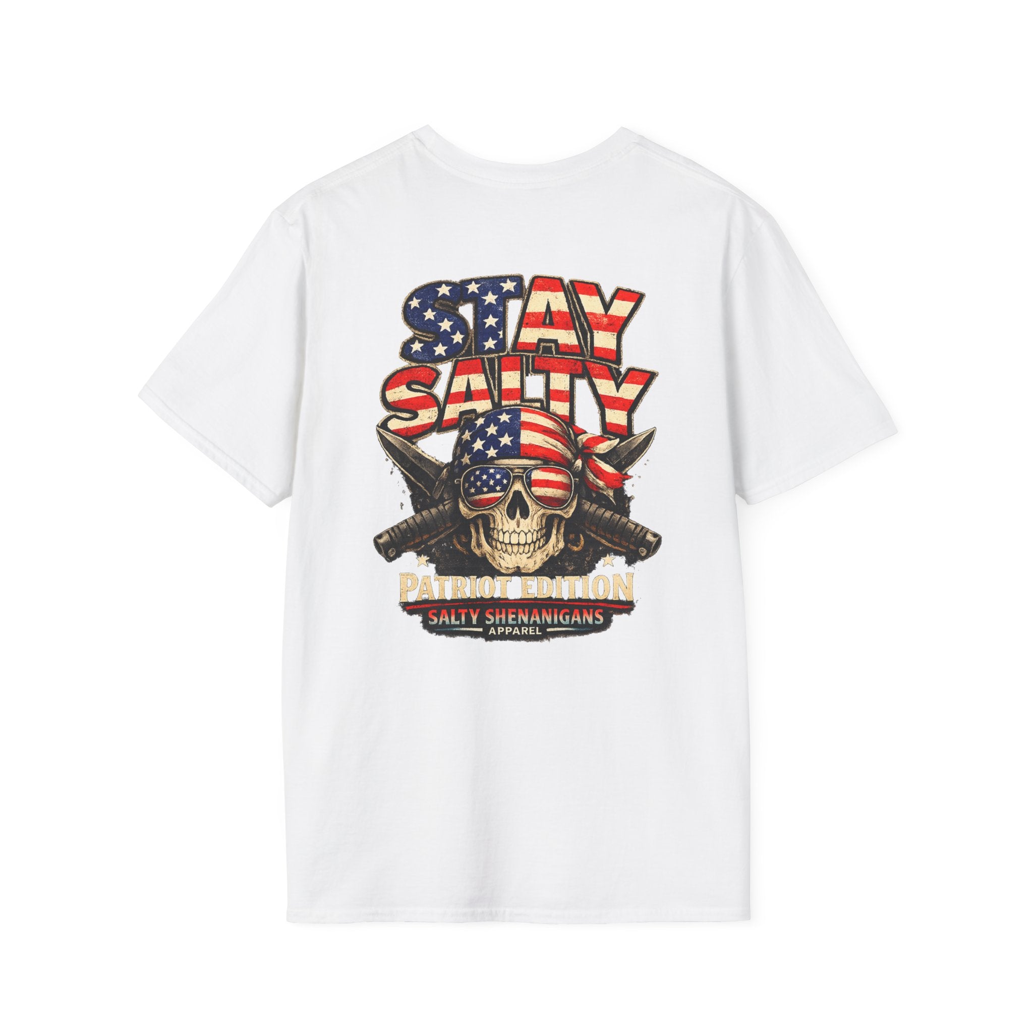 Stay Salty American T-Shirt Printify
