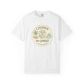 Clothed in Christ Graphic T-Shirt — Christian Faith Tee Printify