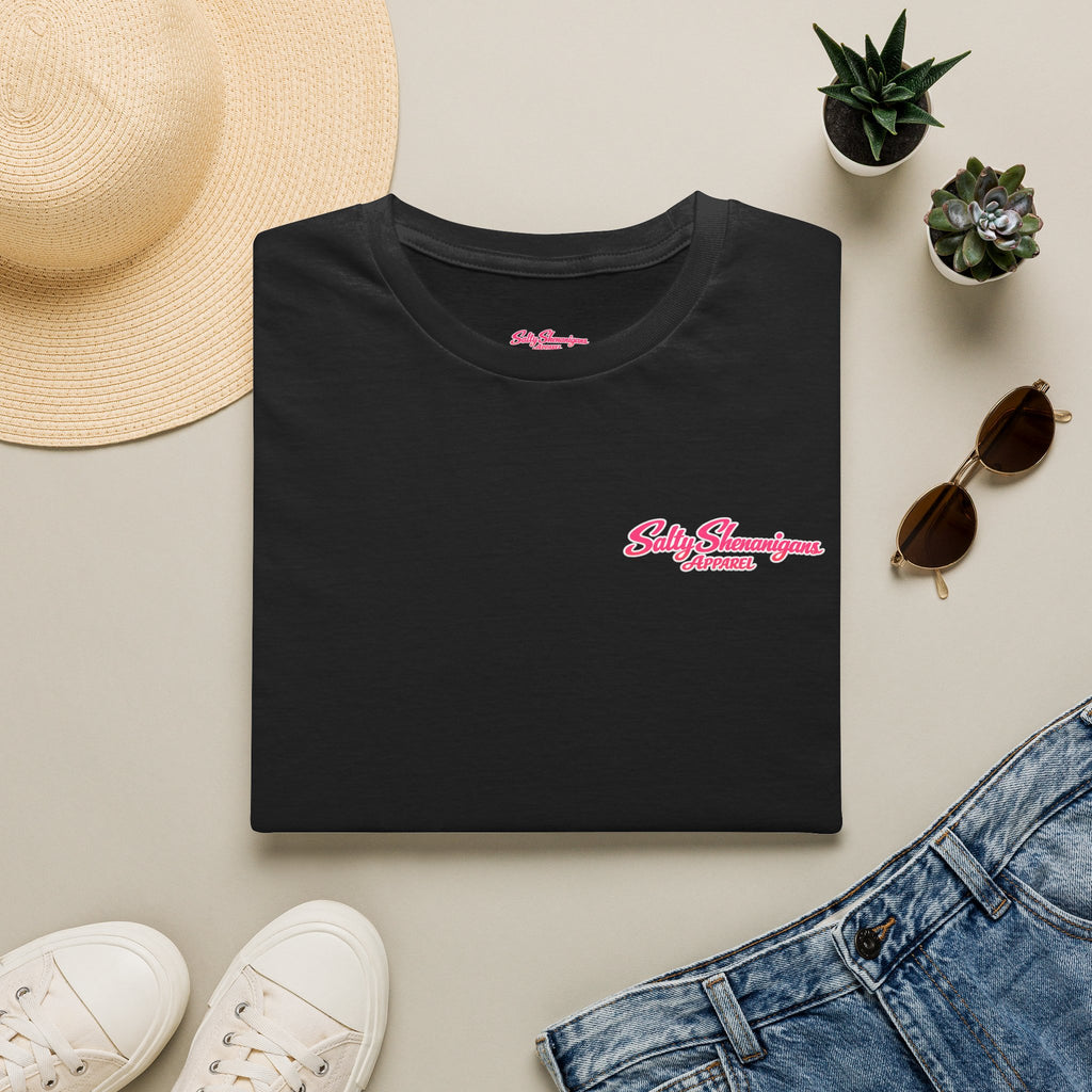 Salty Shenanigans Palm T-Shirt Printify
