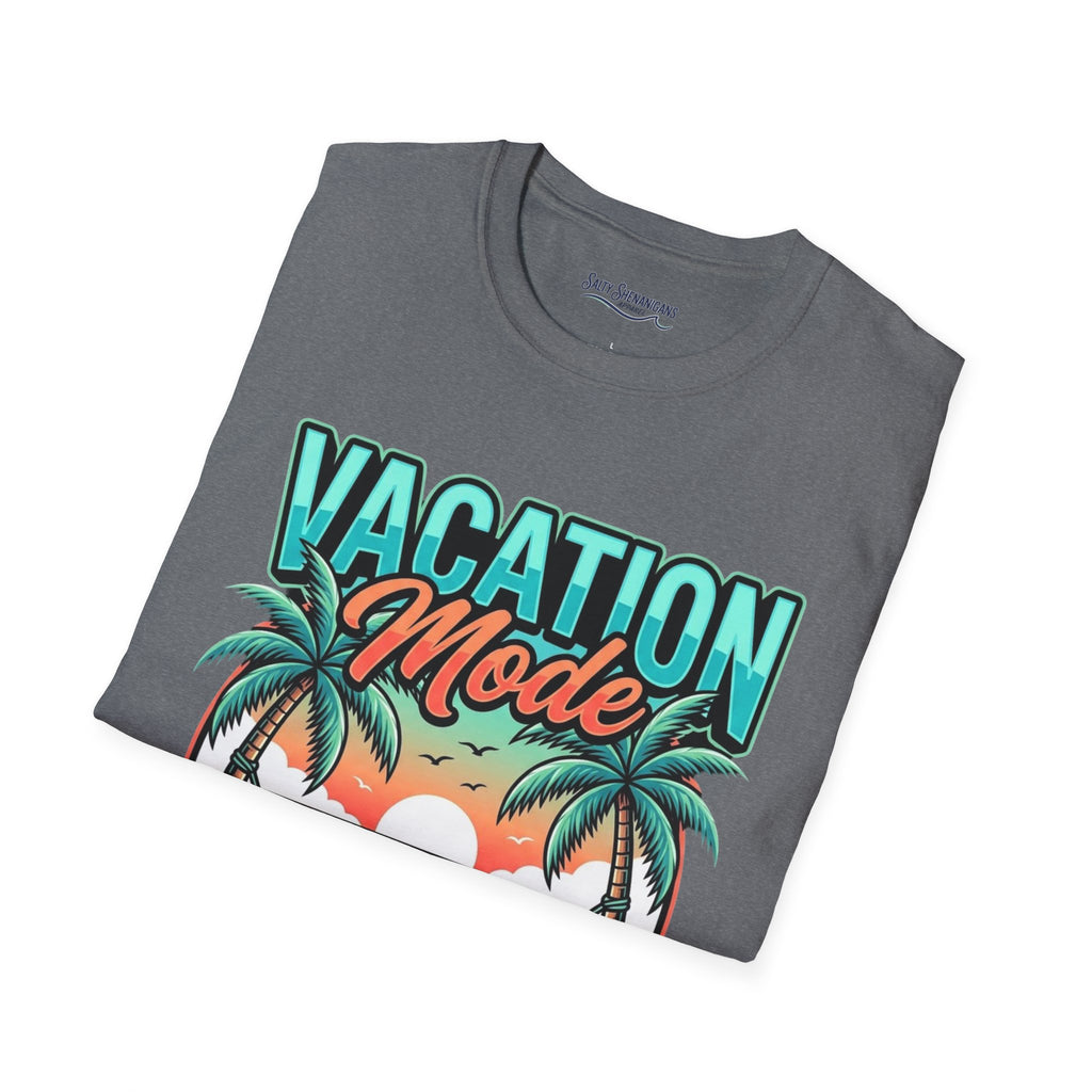 Vacation Mode Sunset Hammock Beach Tee Printify