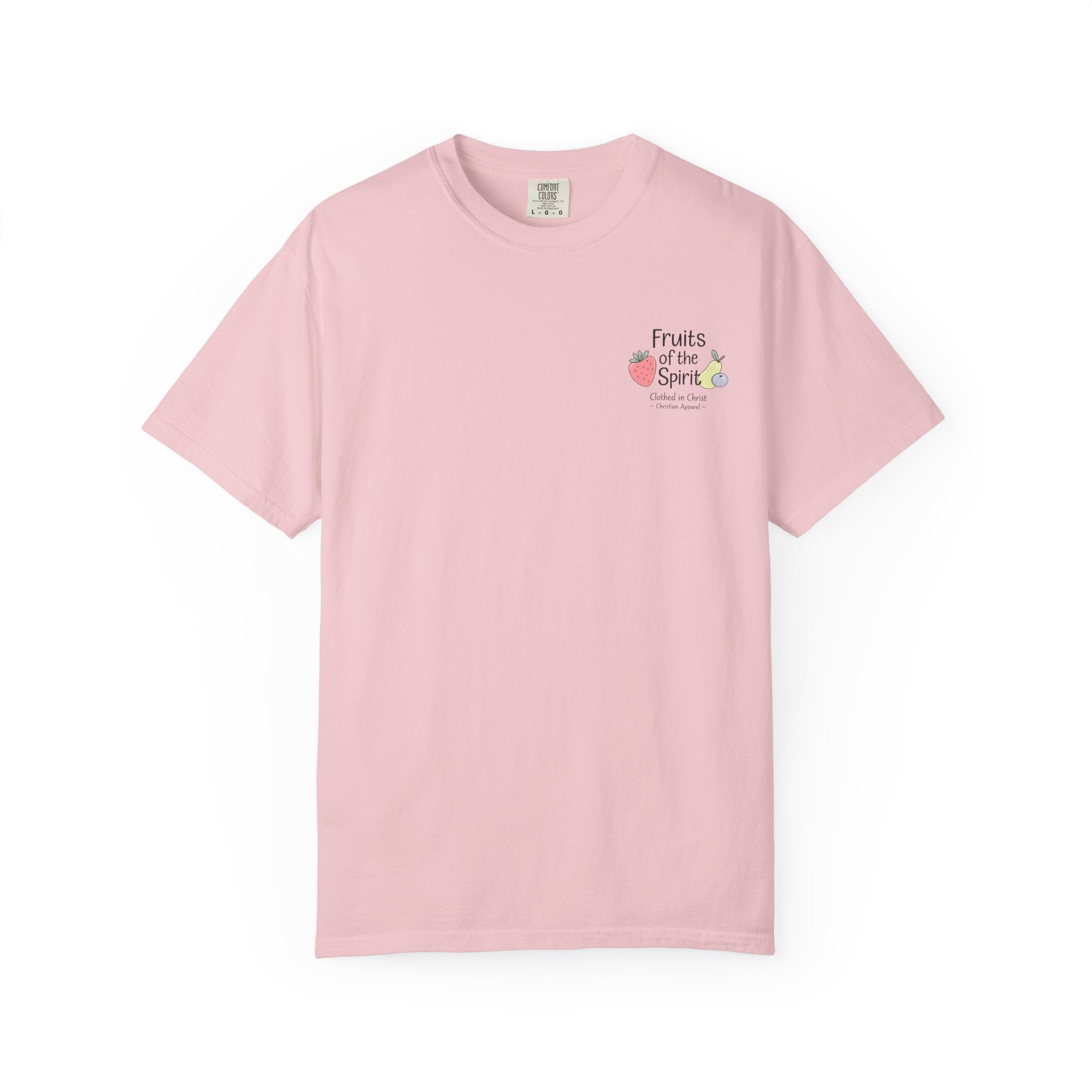 Fruits of the Spirit T‑Shirt — Colorful Fruit Faith Graphic Tee Printify