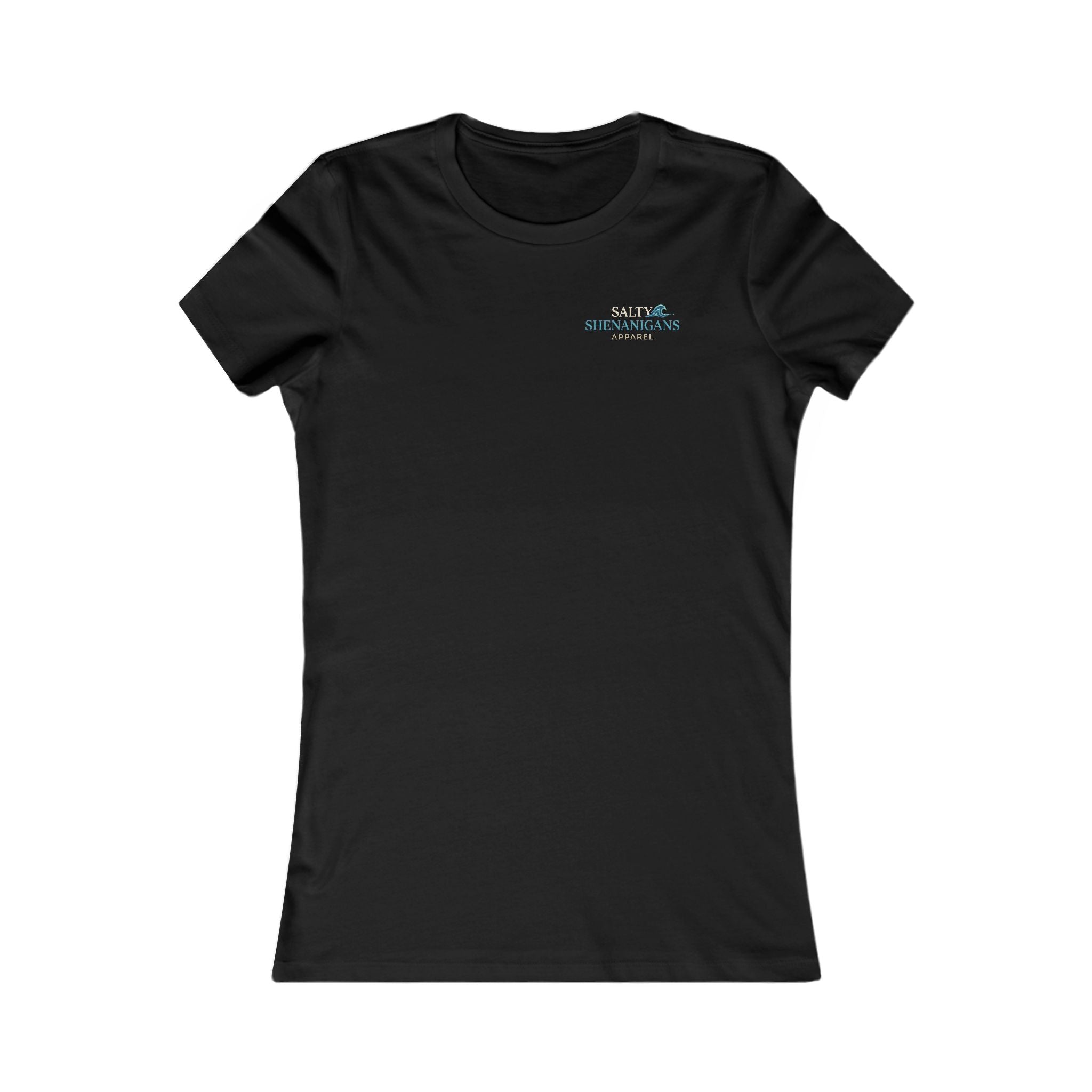 Women's Never Late to Happy Hour  Bella+Canvas Coastal Vacation Tee Printify