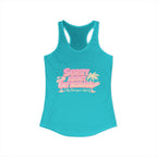 Women's Salty Shenanigans Sorry About My Husband Racerback Tank Printify