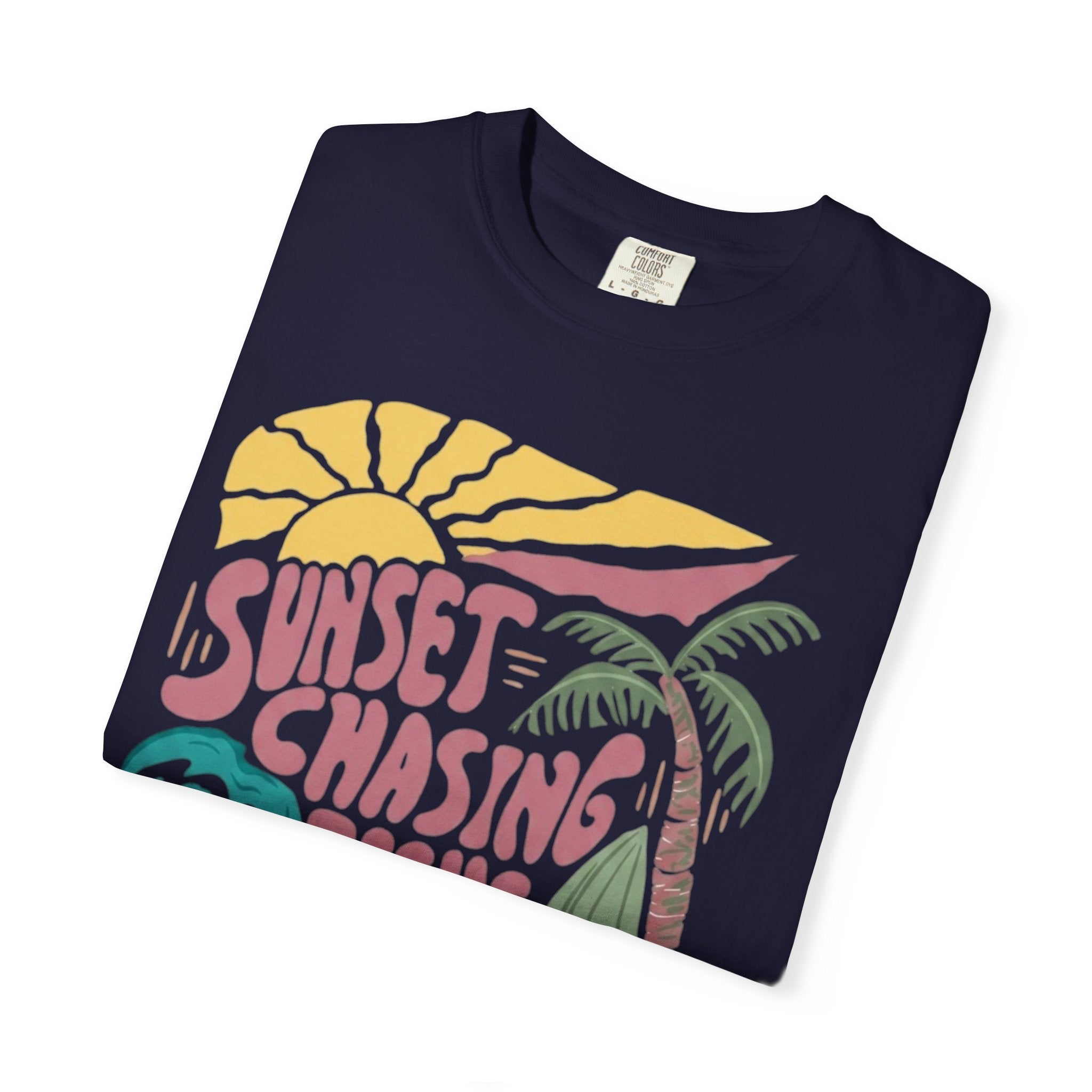 Clothed In Christ T‑Shirt — Sunset Chasing Jesus Seeker Tee Printify