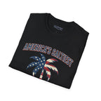 America's Saltiest Patriotic Palm Tree T-Shirt Printify