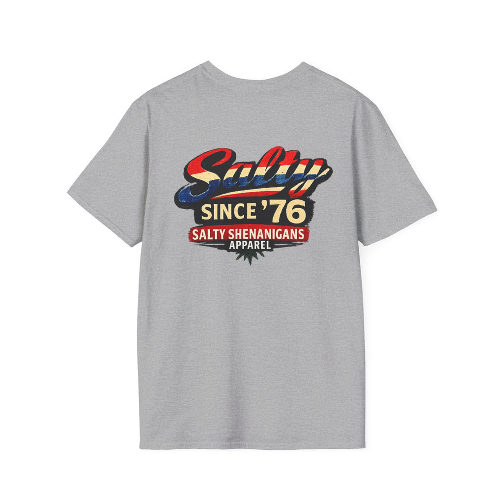 Salty Shenanigans Apparel America 250 1876 T-Shirt Printify