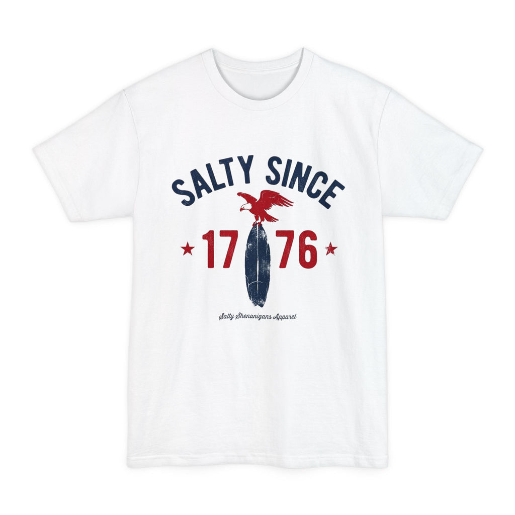 Salty Since 1776 T-Shirt — American Eagle Patriotic Tee Printify