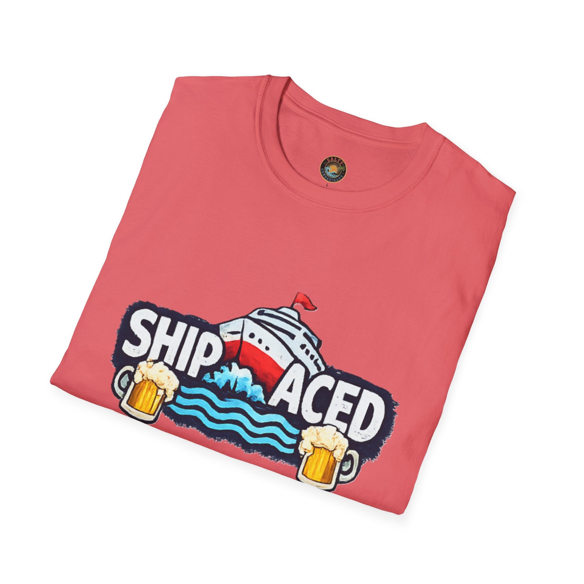Shipfaced T-Shirt | Salty Shenanigans Funny Cruise & Vacation Tee
