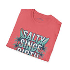 Salty Since Birth Shirt | Coastal Beach Tee Printify