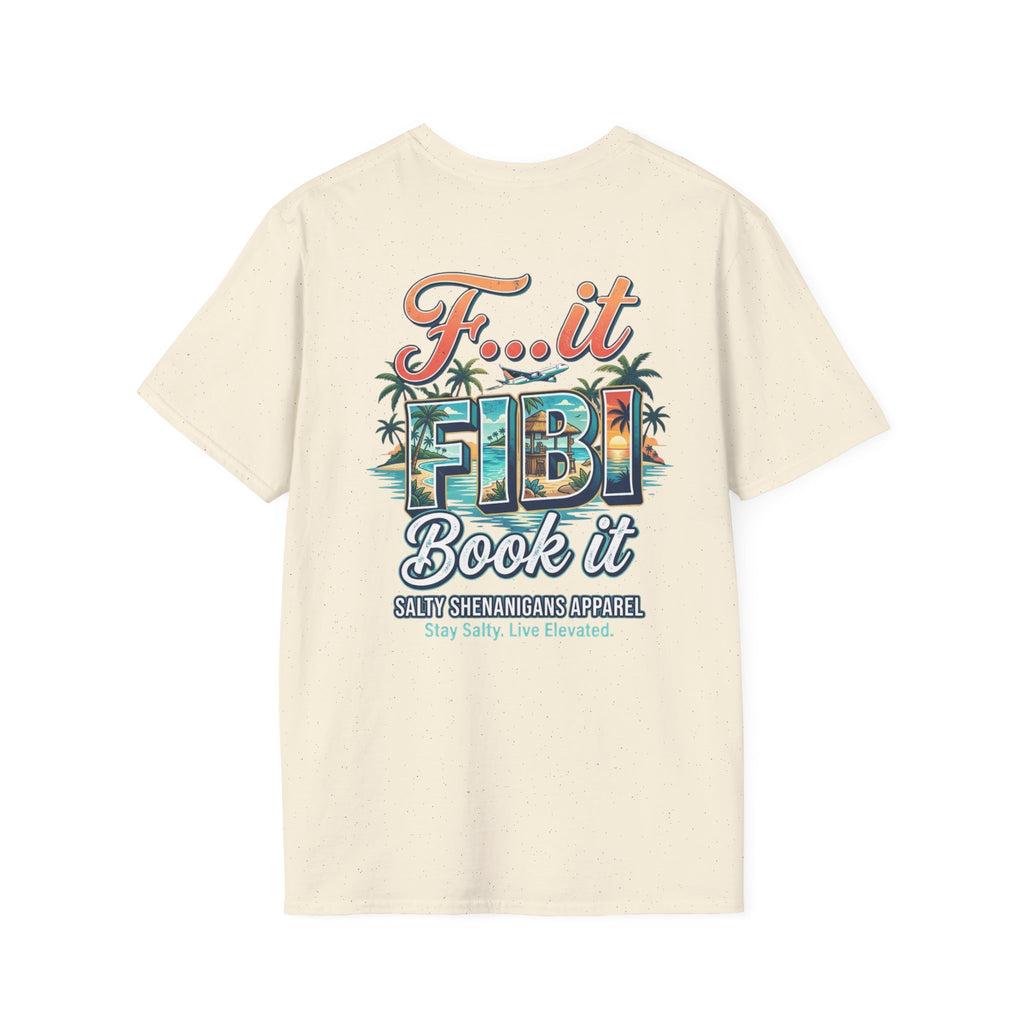 F... It, FIBI Book It Coastal Vacation T-Shirt Printify