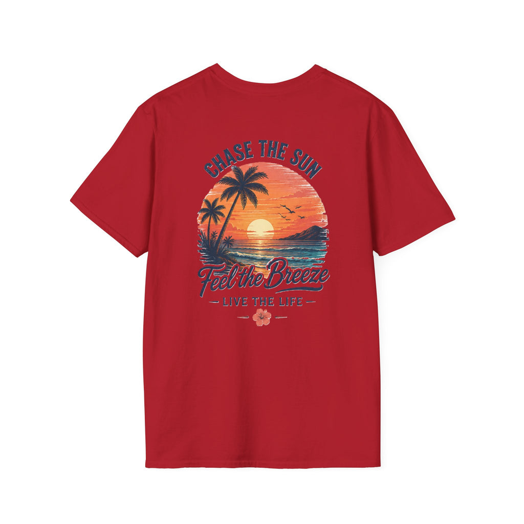 Salty Shenanigans Apparel Chase The Sun T-Shirt Printify