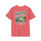 Mentally At The Beach Beach Bar T-Shirt | Premium Coastal Apparel Printify