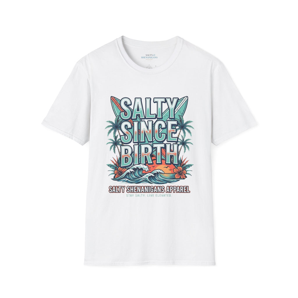 Salty Since Birth Shirt | Coastal Beach Tee Printify
