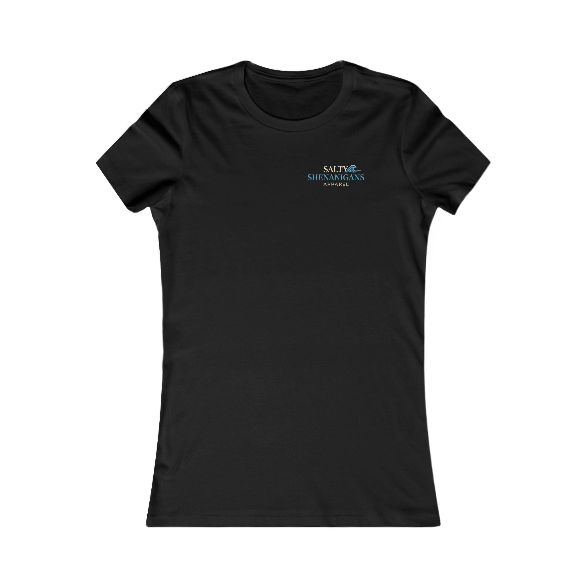 Stay Salty Patriot Edition Bella+Canvas Women's Fitted Tee Printify