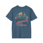 If Lost Return Me To The Beach Bar T-Shirt | Funny Coastal Vacation Graphic Tee | Gildan 64000 | Salty Shenanigans Apparel Printify